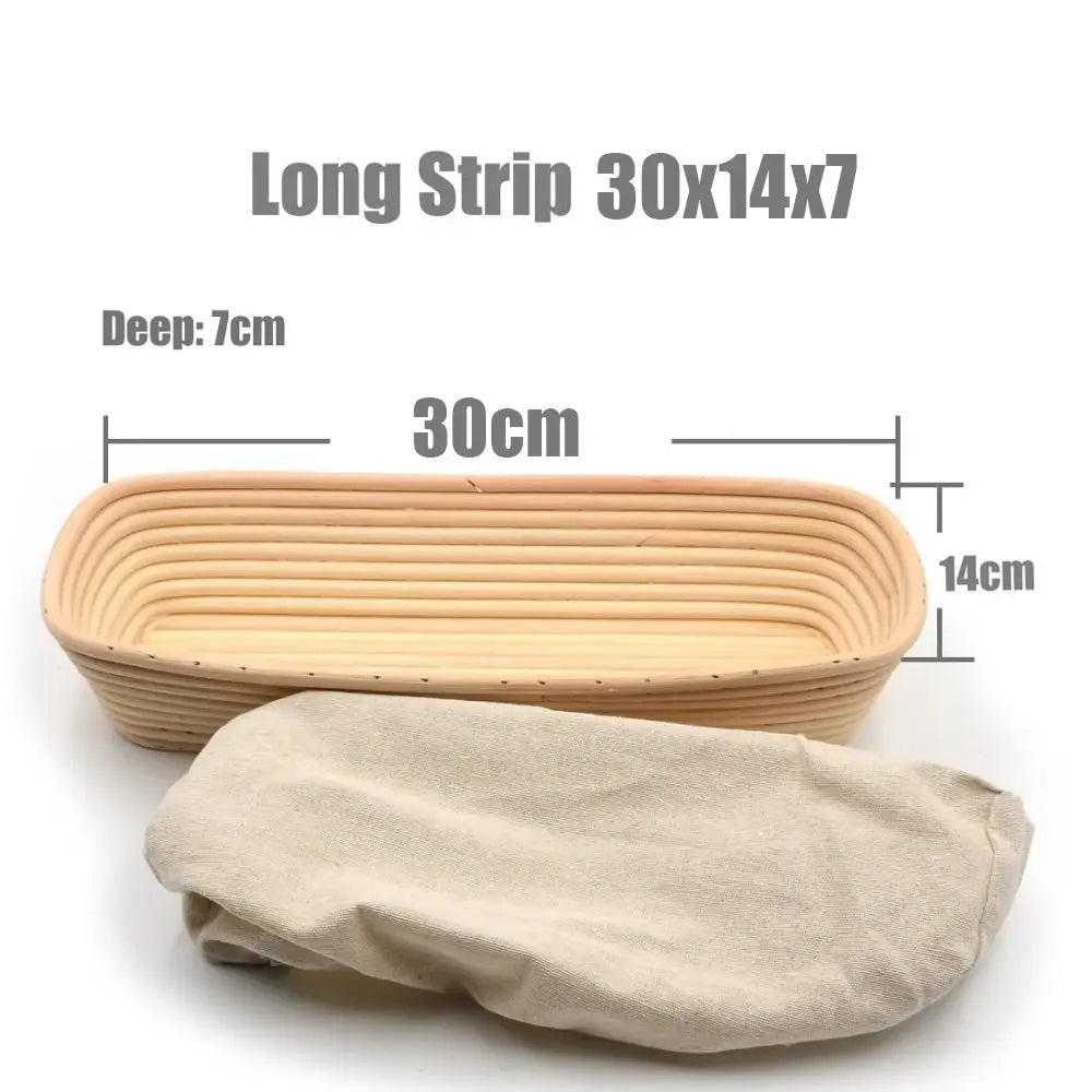Natural Rattan Bread Proofing Basket