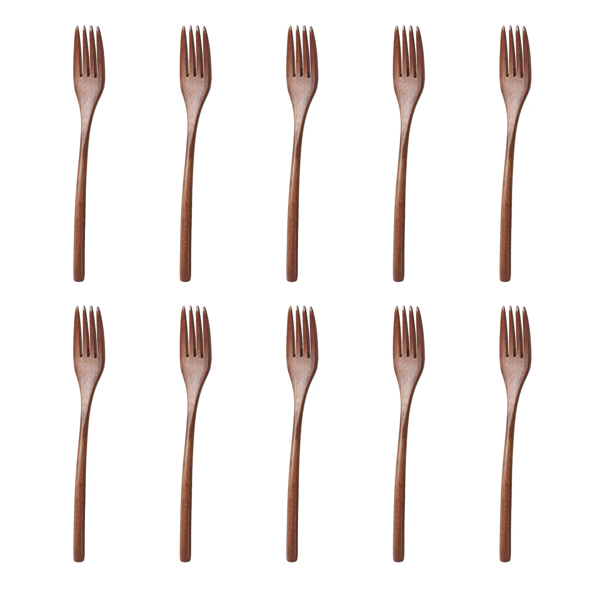 Wooden Fork Set