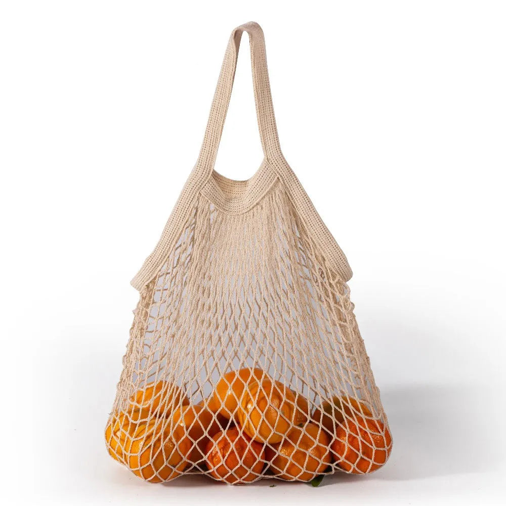 Reusable Cotton Mesh Shopping Bag