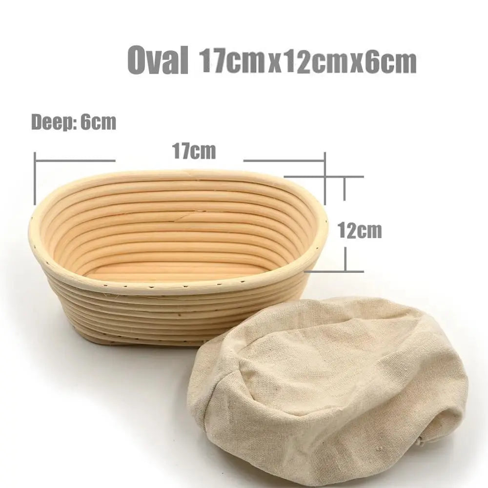 Natural Rattan Bread Proofing Basket