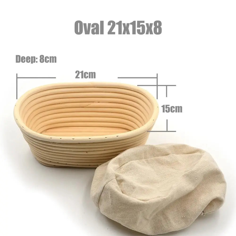 Natural Rattan Bread Proofing Basket