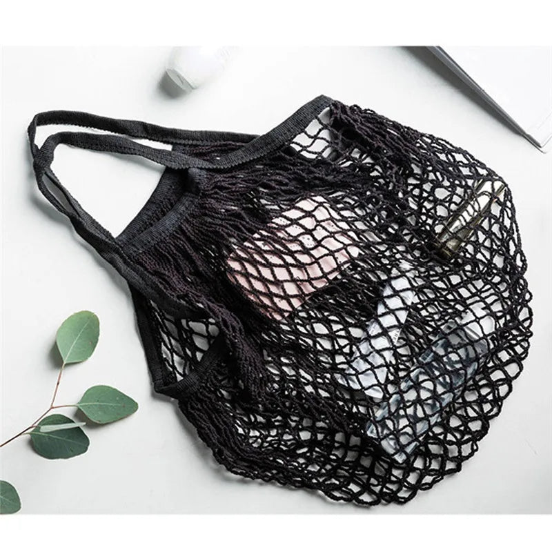 Reusable Cotton Mesh Shopping Bag