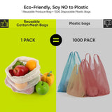 Load image into Gallery viewer, Reusable Organic Cotton Bags