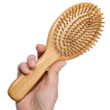 Load image into Gallery viewer, Natural Bamboo Hair Brush