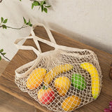 Load image into Gallery viewer, Cotton Mesh Grocery Bag
