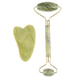Load image into Gallery viewer, Jade Roller &amp; Gua Sha Set