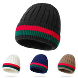Load image into Gallery viewer, Unisex Wool Knitted Beanie Hat