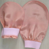 Load image into Gallery viewer, 100% Silk Exfoliating Face &amp; Bath Glove
