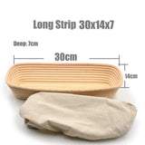 Load image into Gallery viewer, Natural Rattan Bread Proofing Basket