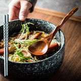 Load image into Gallery viewer, Japanese Wooden Soup Spoon Set