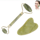Load image into Gallery viewer, Jade Roller &amp; Gua Sha Set