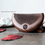 Load image into Gallery viewer, Natural Sandalwood Hair Comb
