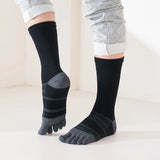 Load image into Gallery viewer, Men&#39;s Cotton Toe Socks