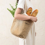 Load image into Gallery viewer, Cotton Mesh Grocery Bag