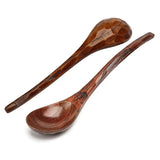 Load image into Gallery viewer, Japanese Wooden Soup Spoon Set