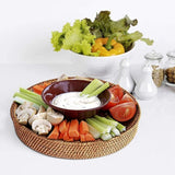 Load image into Gallery viewer, Hand-Woven Rattan Storage Basket