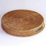 Load image into Gallery viewer, Hand-Woven Rattan Storage Basket