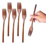 Load image into Gallery viewer, Wooden Fork Set
